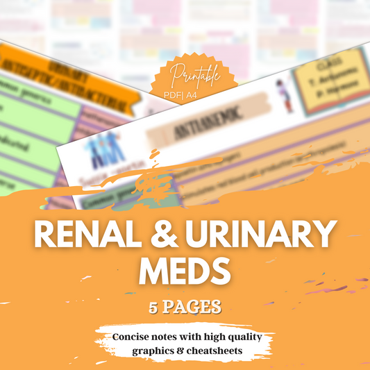 Renal and Urinary Meds