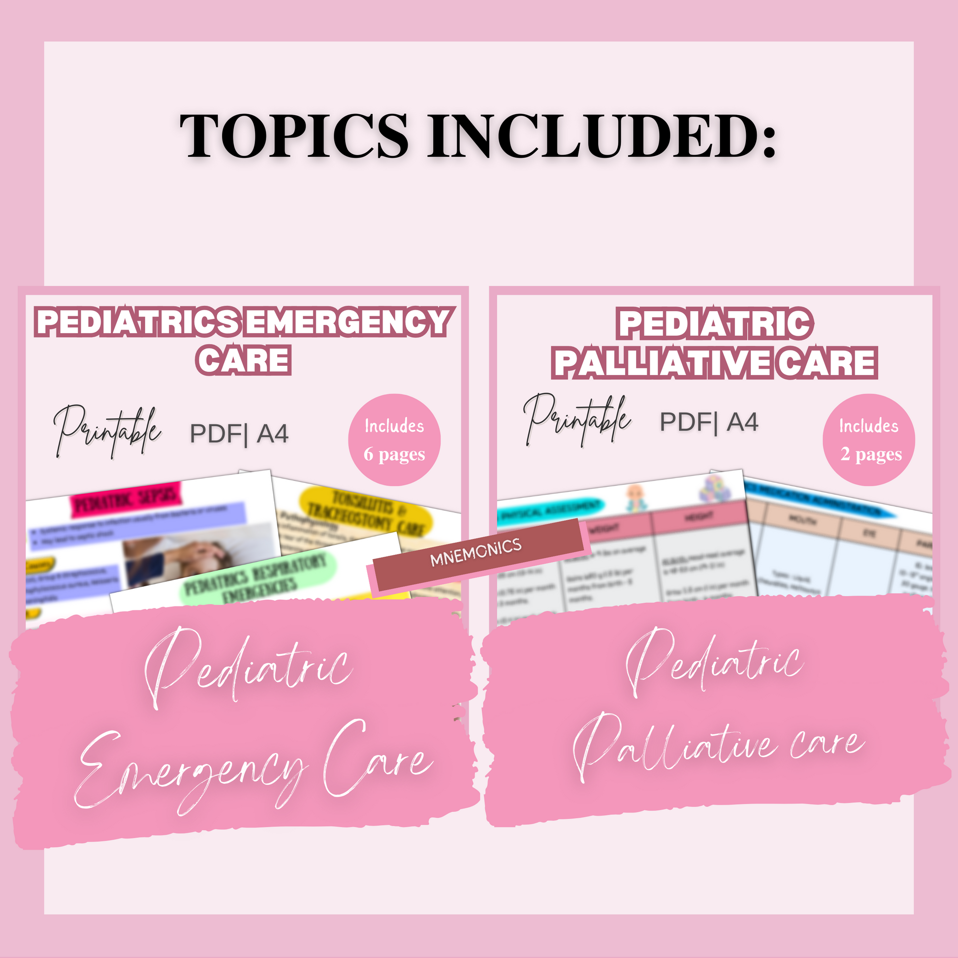 Pediatrics Study Guide Bundle