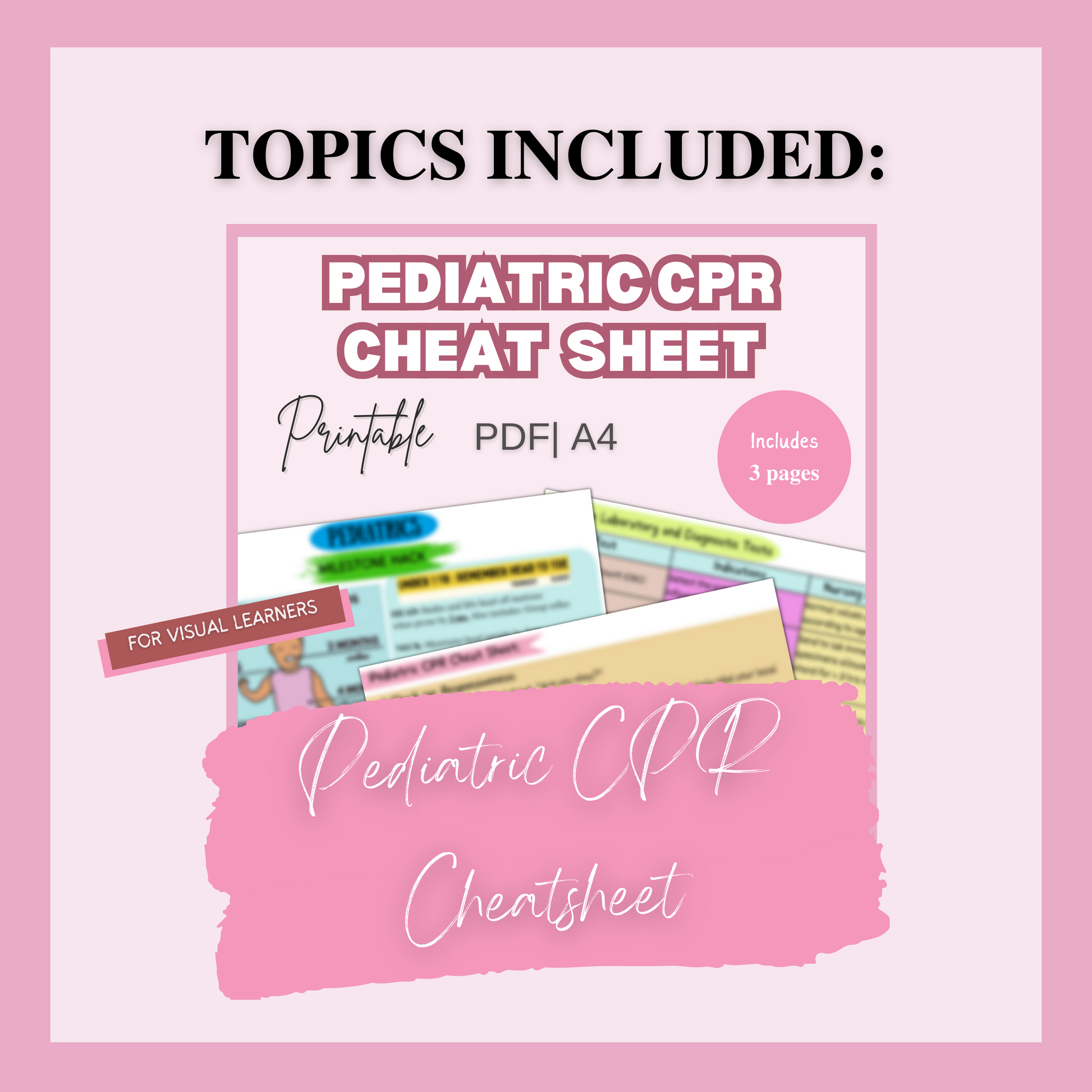 Pediatrics Study Guide Bundle