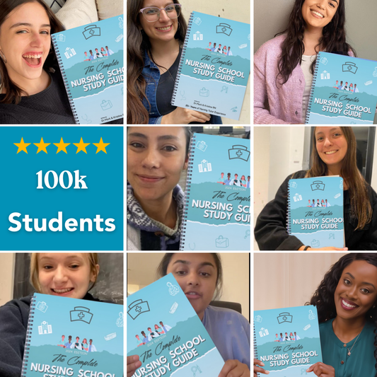 The Complete Nursing School Study Guide & Prep Guide for NCLEX